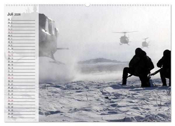 Produktbild: Spezialeinheiten &bull; U.S. Special Forces (hochwertiger Premium Wandkalender 2026 DIN A2 quer), Kunstdruck in Hochglanz