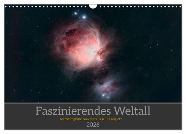 Produktbild: Faszinierendes Weltall (Wandkalender 2026 DIN A3 quer), CALVENDO Monatskalender