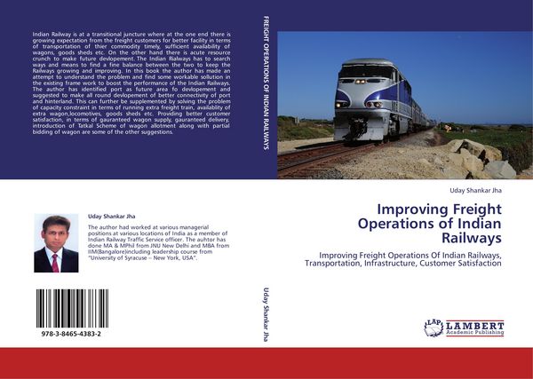 Produktbild: Improving Freight Operations of Indian Railways