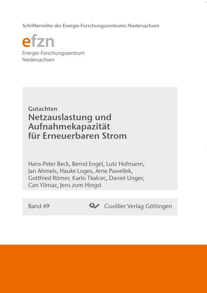 Produktbild: Netzauslastung und Aufnahmekapazit&auml;t f&uuml;r Erneuerbaren Strom