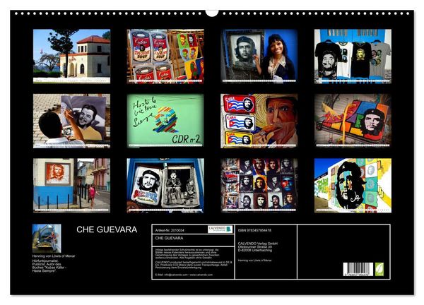 Produktbild: CHE GUEVARA (Wandkalender 2026 DIN A2 quer), CALVENDO Monatskalender