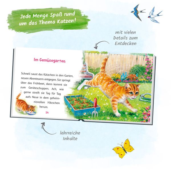 Produktbild: Tr&ouml;tsch Bilderbuch Mein klitzekleines Kinderbuch Katzengeschichten
