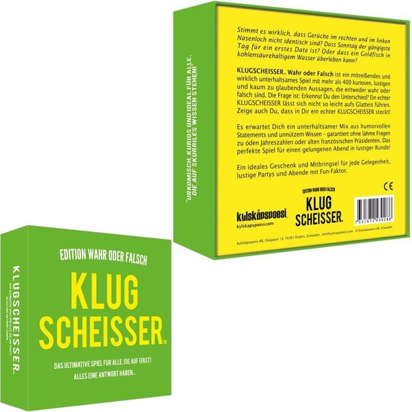 Klugscheisser - Wahr oder Falsch