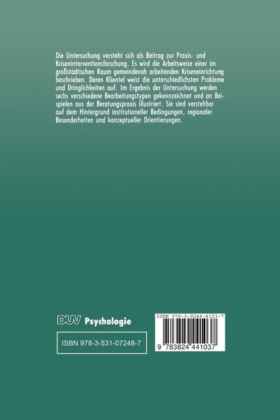 Produktbild: Psychosoziale Hilfe in Notf&auml;llen und bei Alltagssorgen