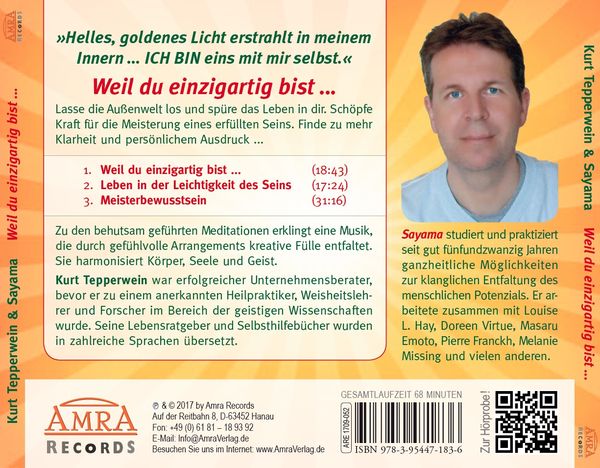 Produktbild: WEIL DU EINZIGARTIG BIST ...