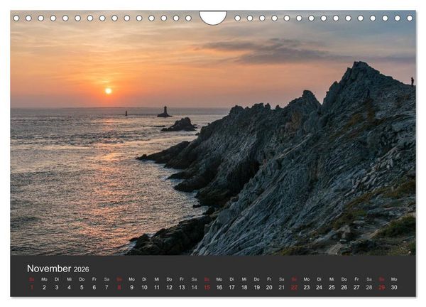 Produktbild: Bretagne - Cap Sizun (Wandkalender 2026 DIN A4 quer), CALVENDO Monatskalender