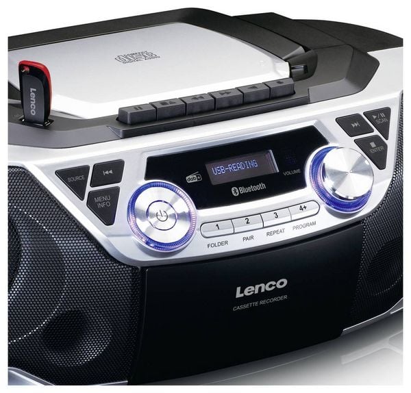 Produktbild: Lenco SCD-720SI Tragbarer CD-Player Silber