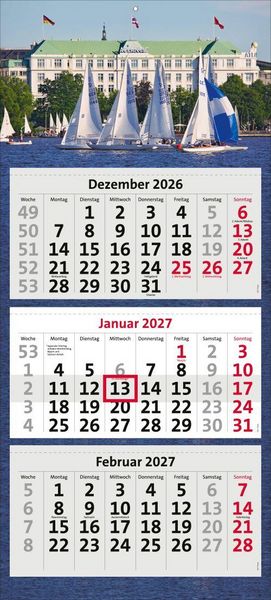Produktbild: HAMBURGS ALSTER 2027
