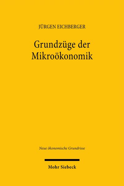 Produktbild: Grundz&uuml;ge der Mikro&ouml;konomik