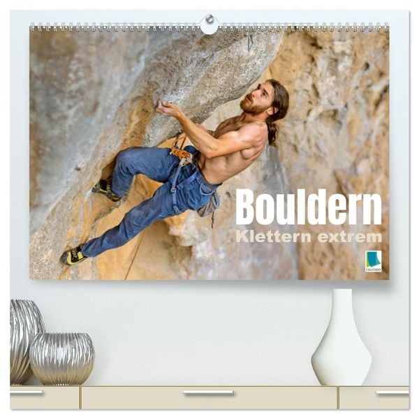 Produktbild: Bouldern: Klettern extrem (hochwertiger Premium Wandkalender 2027 DIN A2 quer), Kunstdruck in Hochglanz