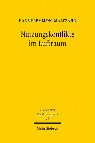 Produktbild: Nutzungskonflikte im Luftraum