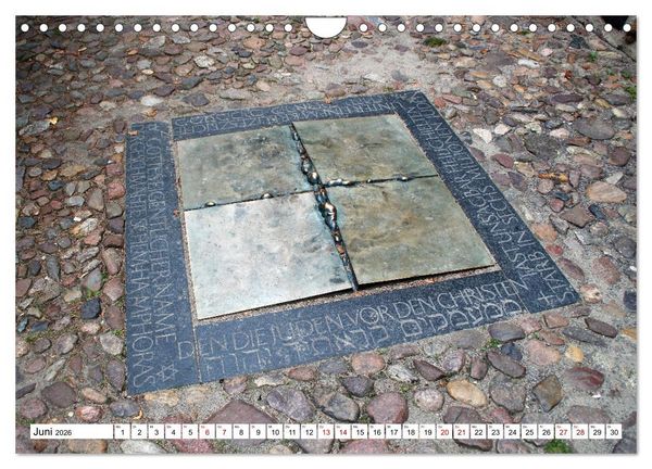 Produktbild: Die Lutherstadt Wittenberg (Wandkalender 2026 DIN A4 quer), CALVENDO Monatskalender