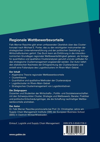 Produktbild: Regionale Wettbewerbsvorteile