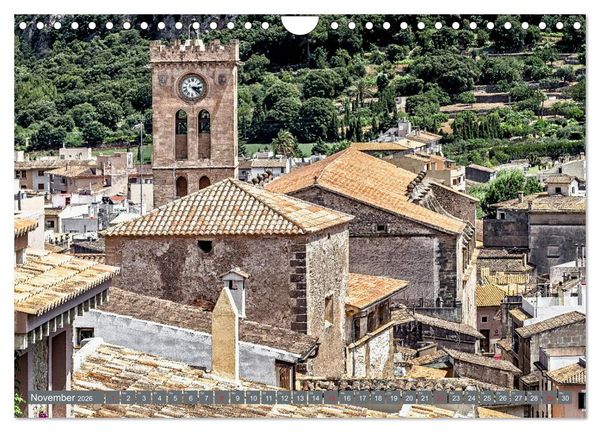 Produktbild: Mallorca - Mallorquinische Impressionen (Wandkalender 2026 DIN A4 quer), CALVENDO Monatskalender