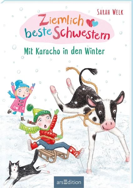 Ziemlich beste Schwestern – Mit Karacho in den Winter (Ziemlich beste Schwestern 3), Gebundene Ausgabe von Sarah Welk, arsedition, 978-3-8458-5828-9
