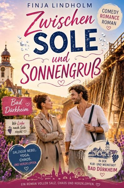 Produktbild: Zwischen Sole und Sonnengru&szlig;: Liebesgl&uuml;ck und Salznebel in Bad D&uuml;rkheim | Ein herzerw&auml;rmender Wohlf&uuml;hlroman &uuml;ber die Kunst des Loslassens und die Liebe in der Pfalz