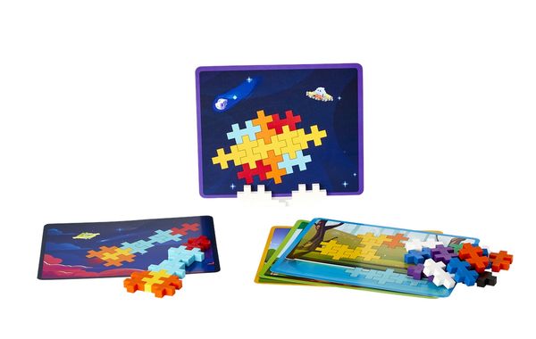 Produktbild: PLUS PLUS - 60 Kreativ Bausteine BIG Bilder Puzzle