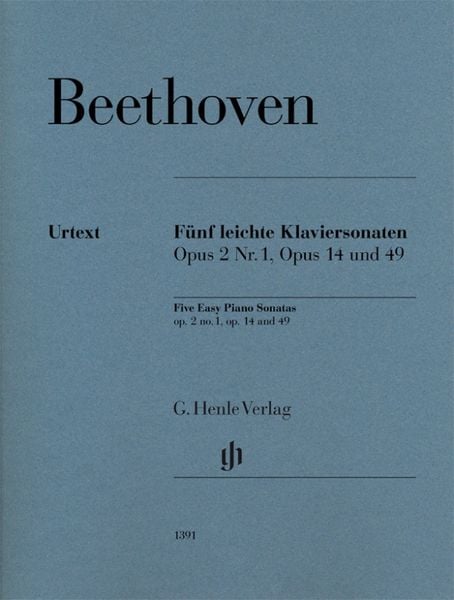 Ludwig van Beethoven - Fünf leichte Klaviersonaten