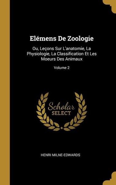 Produktbild: El&eacute;mens De Zoologie
