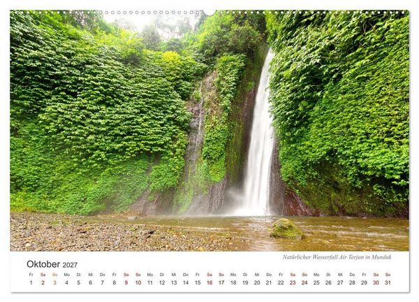 Produktbild: Impressionen einer Reise durch Bali (hochwertiger Premium Wandkalender 2027 DIN A2 quer), Kunstdruck in Hochglanz