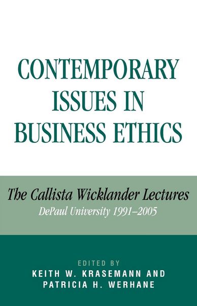Produktbild: Contemporary Issues in Business Ethics