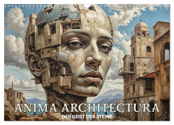 Produktbild: Anima Architectura, der Geist der Steine (Wandkalender 2027 DIN A3 quer), CALVENDO Monatskalender