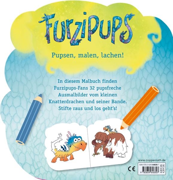Produktbild: Pupsfreche Ausmalbilder