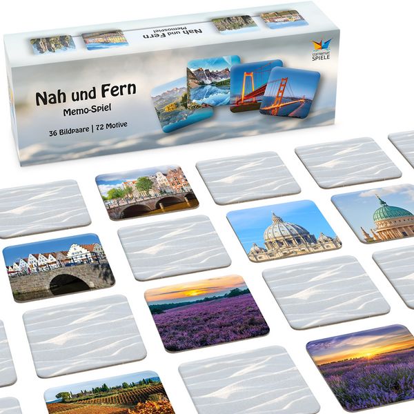 Produktbild: Nah und Fern Memospiel