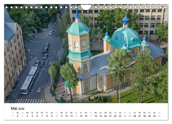Produktbild: Riga - Metropole des Baltikums (Wandkalender 2026 DIN A4 quer), CALVENDO Monatskalender