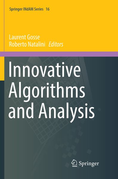 Produktbild: Innovative Algorithms and Analysis