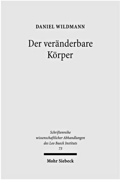 Produktbild: Der ver&auml;nderbare K&ouml;rper