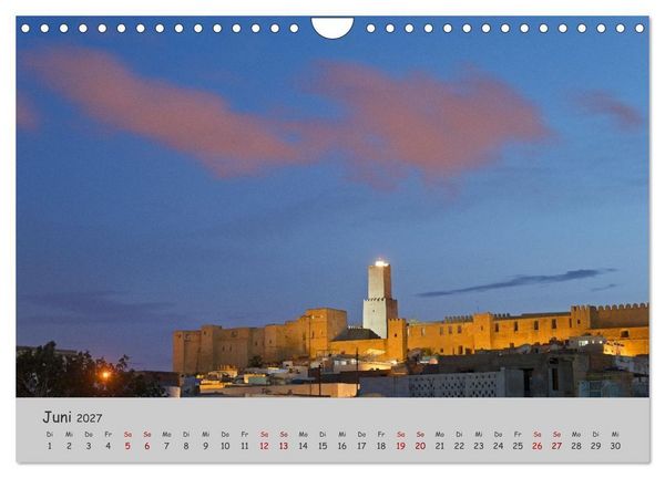 Produktbild: Tunesien Vielfalt am Mittelmeer (Wandkalender 2027 DIN A4 quer), CALVENDO Monatskalender