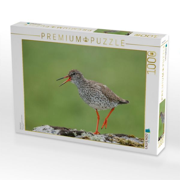Produktbild: CALVENDO Puzzle Rotschenkel | 1000 Teile Lege-Gr&ouml;&szlig;e 64x48cm Foto-Puzzle f&uuml;r gl&uuml;ckliche Stunden
