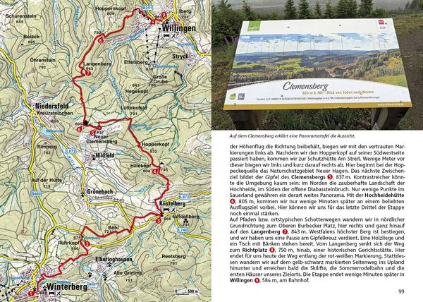 Produktbild: ROTHER Wanderf&uuml;hrer Rothaarsteig