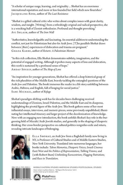 Produktbild: On the Arab-Jew, Palestine, and Other Displacements