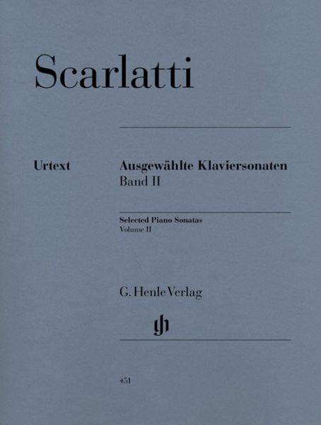 Domenico Scarlatti - Ausgewählte Klaviersonaten, Band II