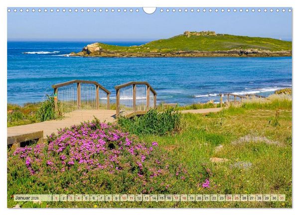 Produktbild: Fischerweg Portugal (Wandkalender 2026 DIN A3 quer), CALVENDO Monatskalender