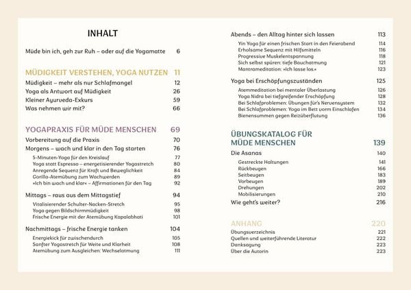 Produktbild: Yoga f&uuml;r m&uuml;de Menschen