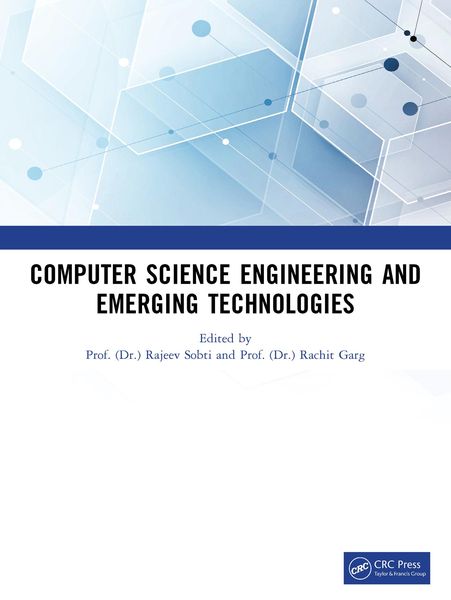 Produktbild: Computer Science Engineering and Emerging Technologies