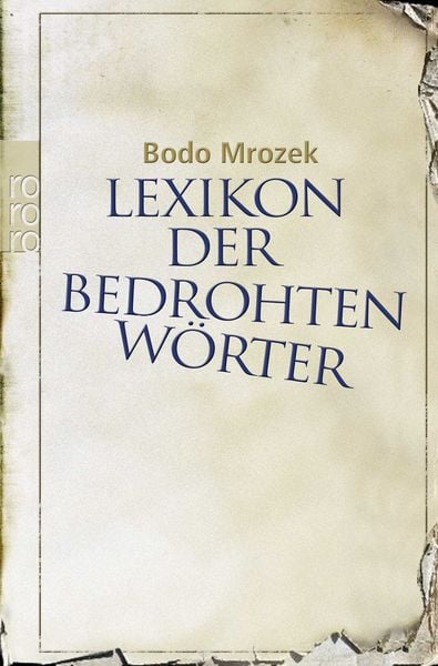 Produktbild: Lexikon der bedrohten W&ouml;rter