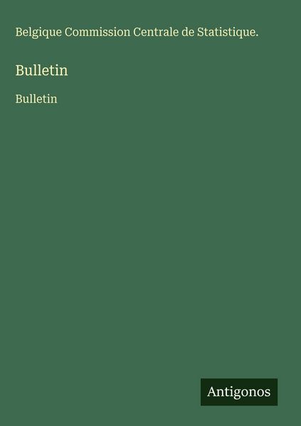 Produktbild: Bulletin