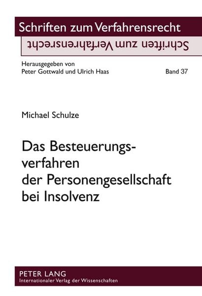 Produktbild: Das Besteuerungsverfahren der Personengesellschaft bei Insolvenz
