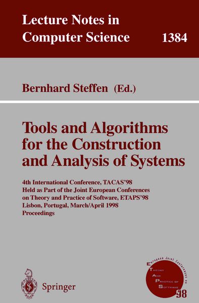 Produktbild: Tools and Algorithms for the Construction and Analysis of Systems