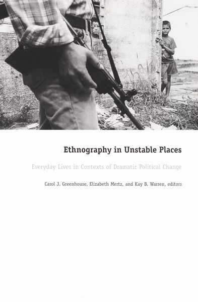 Produktbild: Ethnography in Unstable Places