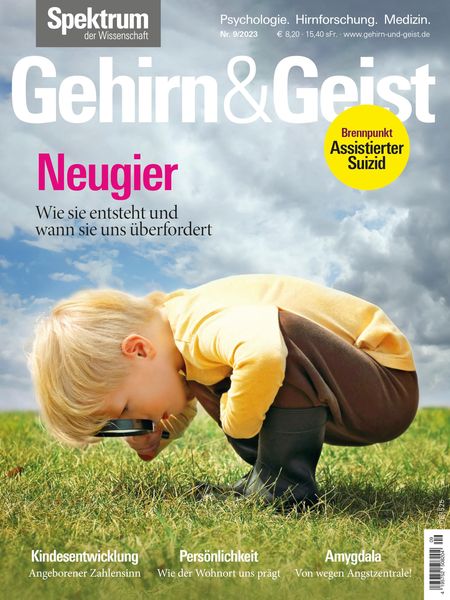 Produktbild: Gehirn&Geist 9/2023 Neugier
