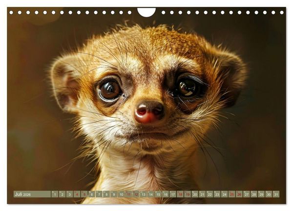 Produktbild: Fantastische Chim&auml;ren - von zauberhaft bis atemberaubend (Wandkalender 2026 DIN A4 quer), CALVENDO Monatskalender