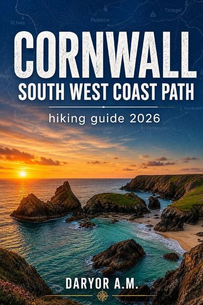 Produktbild: Cornwall South West Coast Path Hiking Guide 2026