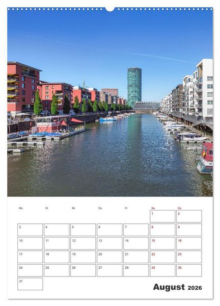 Produktbild: Frankfurt am Main - Impressionen aus der Finanzmetropole (hochwertiger Premium Wandkalender 2026 DIN A2 hoch), Kunstdruck in Hochglanz