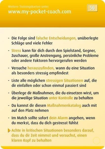 Produktbild: My Pocket Coach Tennis