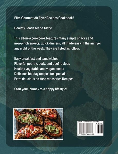 Produktbild: The Unofficial Elite Gourmet Air Fryer Cookbook For Beginners